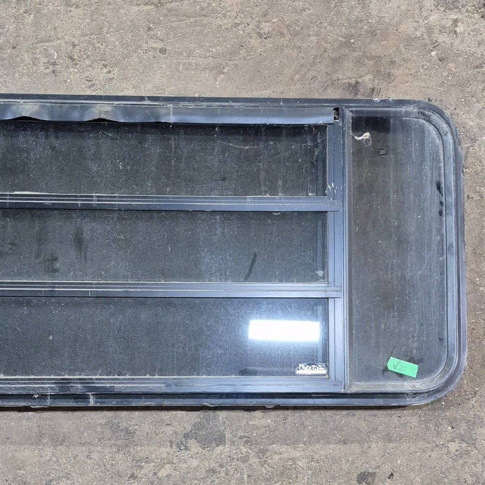 Used Black Radius Opening Window - 53 1/8" X 21 1/4" X 1 7/8"