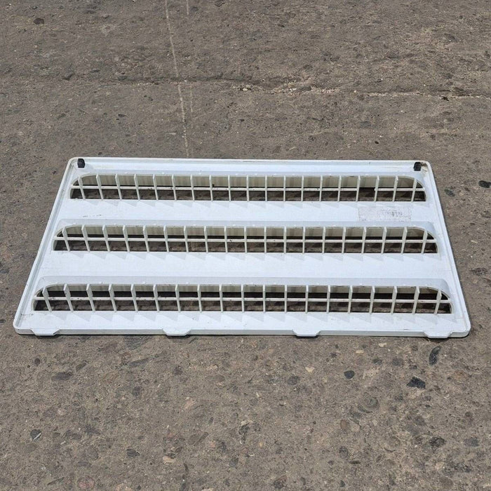 Used Dometic Air Intake Side Refrigerator Vent, Off White, No Frame - 3102277.021