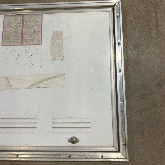USED Square Corner Propane cargo door - 25.25 X 19.75 X 0.625