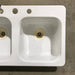 Used Double Kitchen Sink - 29" x 17.5" x 10" - Photo 3