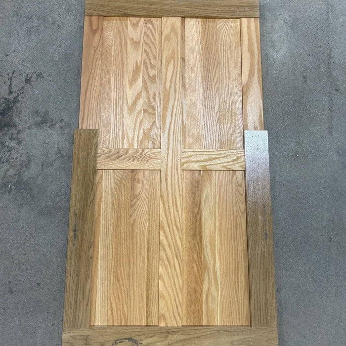 Used Dometic Fridge Lower Door Panel Insert, Wooden - LOWER ONLY - RM3862