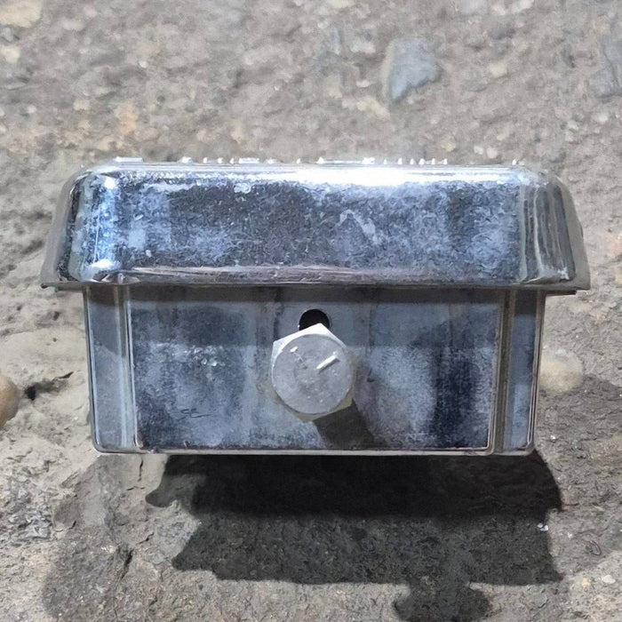 Used Dometic Torsion Assembly End Cap/ Casting, Chrome, Right / Left Hand - 730019.001