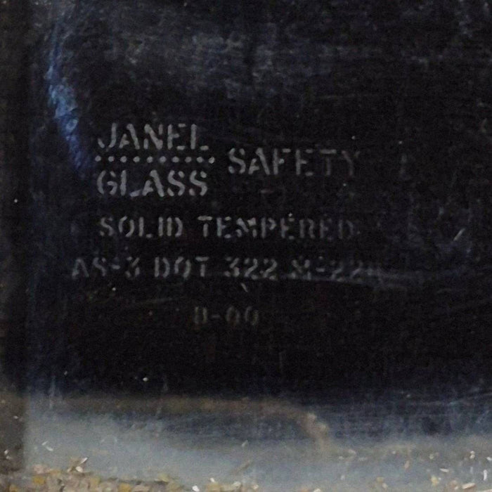 Used White Radius Opening Window - 57 1/4" X 24 1/2" X 2"