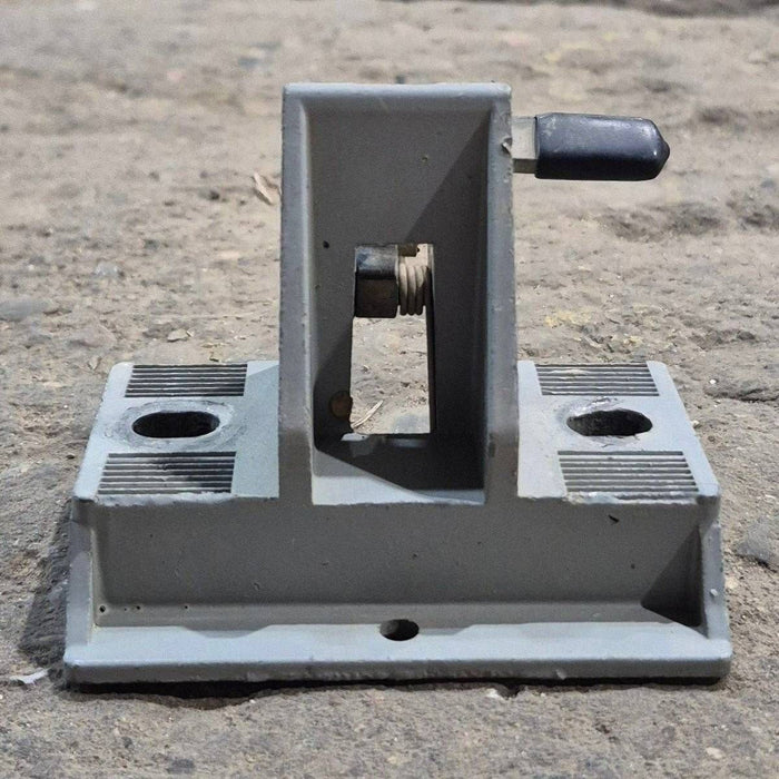 Used Norseman Awning Bottom Bracket, Silver - Sunburst
