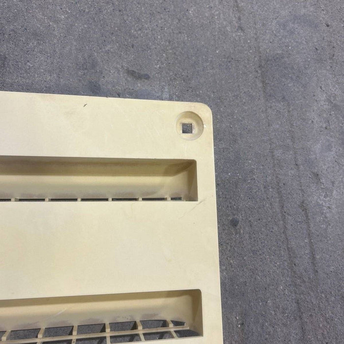 Used Dometic Air Intake Side Refrigerator Vent, Yellowed, No Frame - 3102277.021