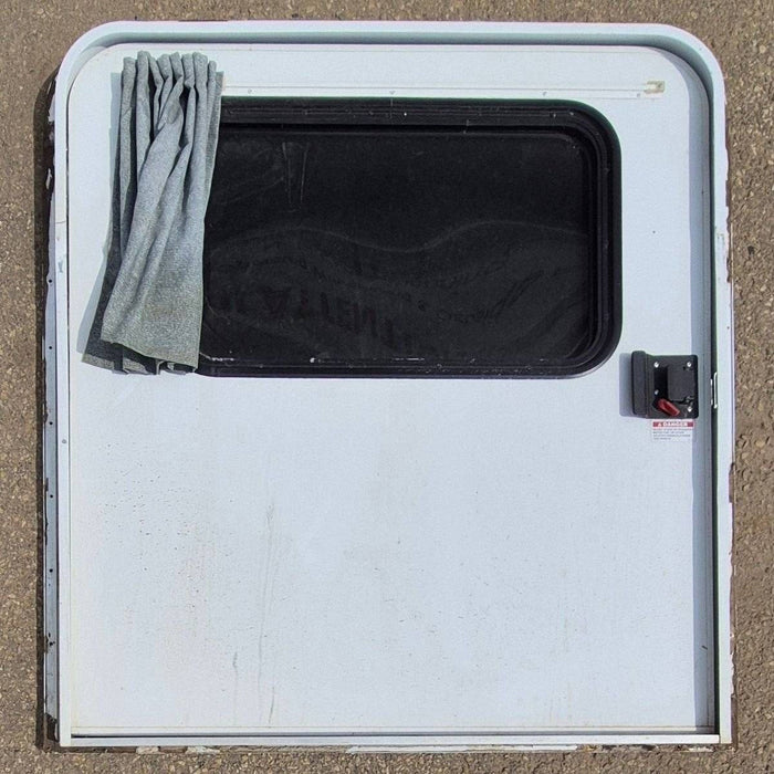 Used Radius Storage/ Teardrop Trailer Entry Door - 43 1/2" X 47 1/2" X 2 1/4"