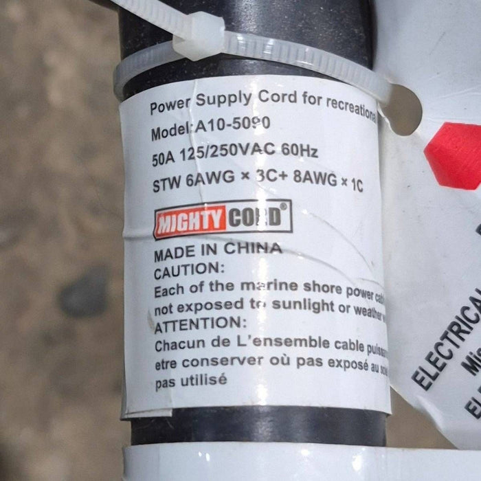 Used Valterra Mighty Cord 50A Power Cord, 25' - A10-5090