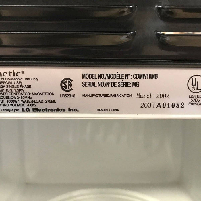 Used Dometic RV Microwave - 20.0" x 11.0" x 14.25" - CDMW10MB