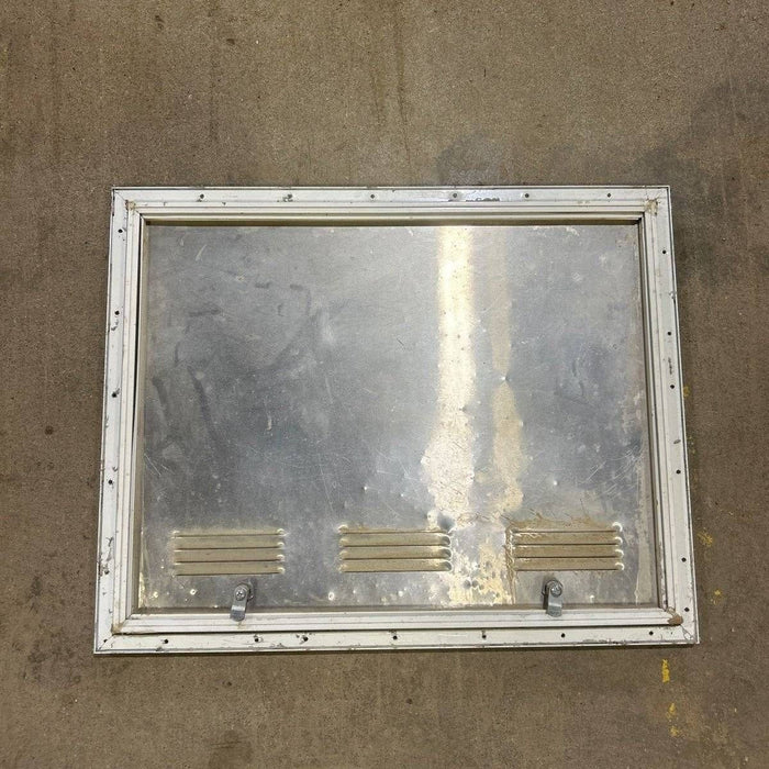 USED Square Corner Propane cargo door - 25.25 X 19.75 X 0.625