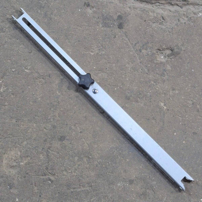 Used Dometic Awning Adjustable Pitch Arm, Silver, 15 7/8" to 25 1/8" - 9100 Series