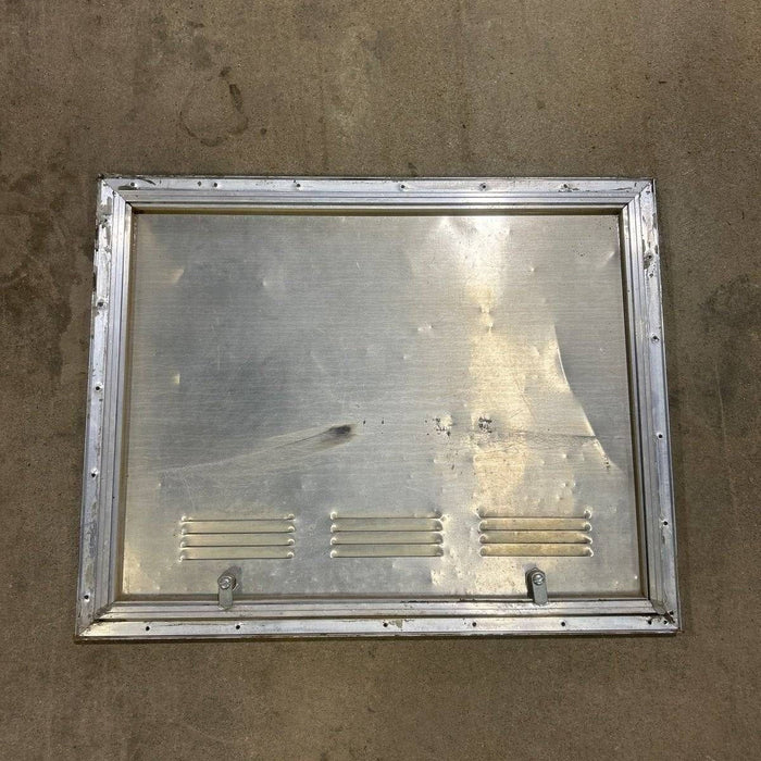 USED Square Corner Propane cargo door - 25.25 X 19.75 X 0.625