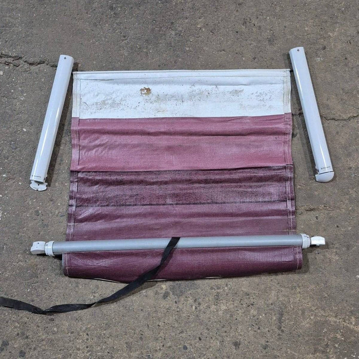Used Dometic/ A&E Deluxe Plus Window Awning, White Hardware, 3' - 85604HF.0360-B