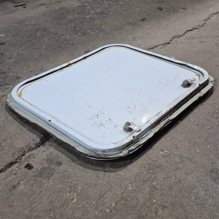 Used Radius Cornered Cargo Door - 19 1/2" X 16 3/4" X 1/2"