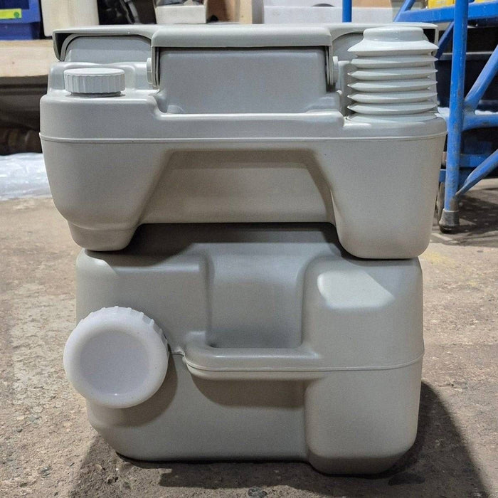 Complete RV Pro Portable Toilet, Hand Pump Flush, 20 L (5.3 Gal), Grey -  N35Z515