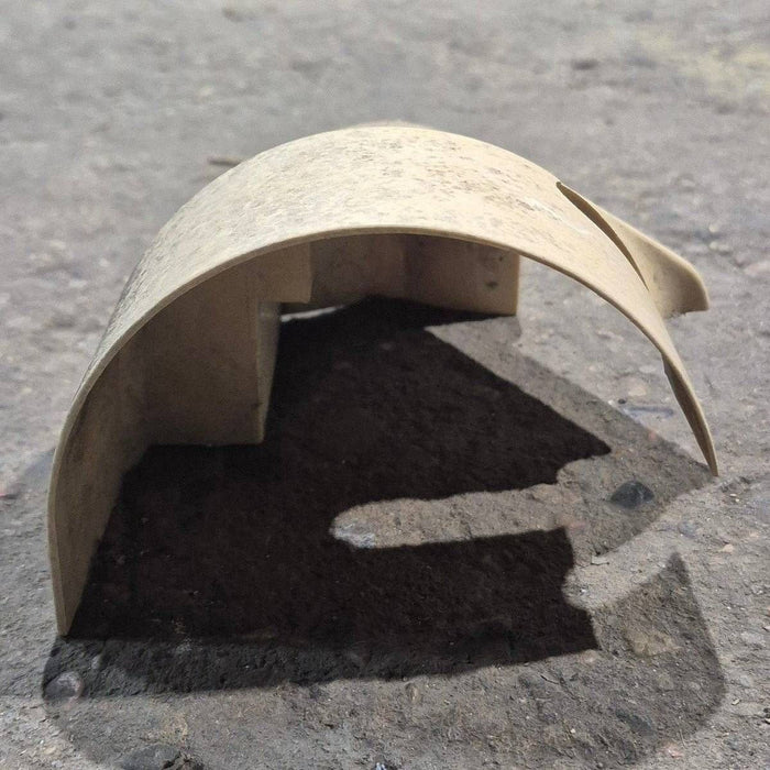 Used Norseman Awning End Cap, Left Hand Side - Sunburst