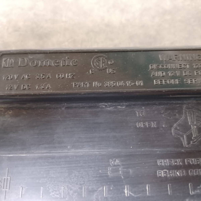 Used Dometic Refrigerator Power Supply Circuit Board Cover 3850415-01