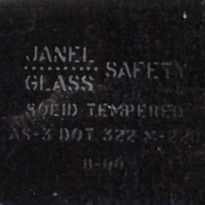 Used White Radius Opening Window - 57 1/4" X 24 1/2" X 2"