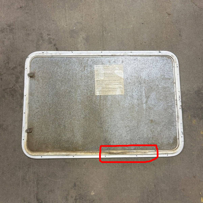 Used Radius Cornered Propane/Cargo Door - 35.75 X 23.75 X 0.75
