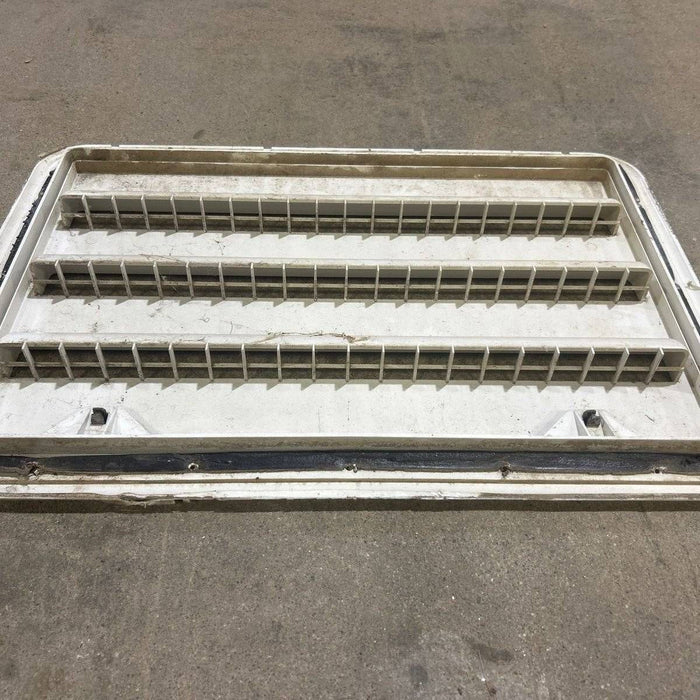 Used Norcold 621156 - Air Intake Side Refrigerator Vent- HAS FRAME