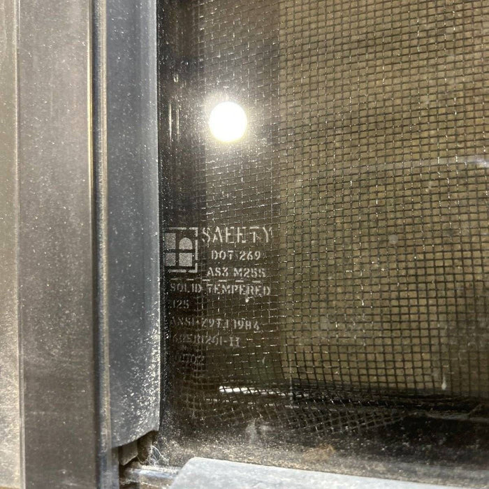 Used Black Radius Opening Window - 47.75 X 23.875 X 1.75