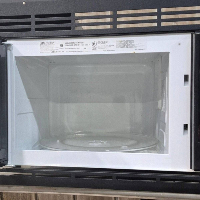 Used Dometic RV Microwave, 20 7/8" x 14 1/8" x 14 1/4" , DMT113U1B1