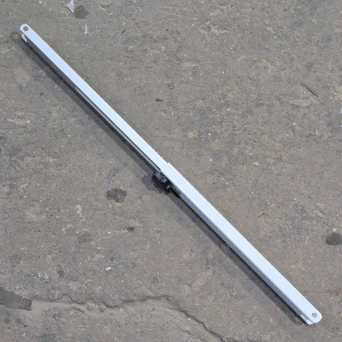 Used Dometic Awning Adjustable Pitch Arm, White/ Silver, 20 3/4" to 30 1/8" - 9100 Series