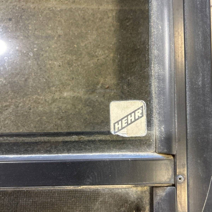 Used Black Radius Opening Window - 23.25 X 34.5 X 1.875