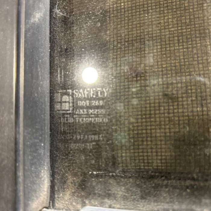 Used Black Radius Opening Window - 47.75 X 24.75 X 1.875