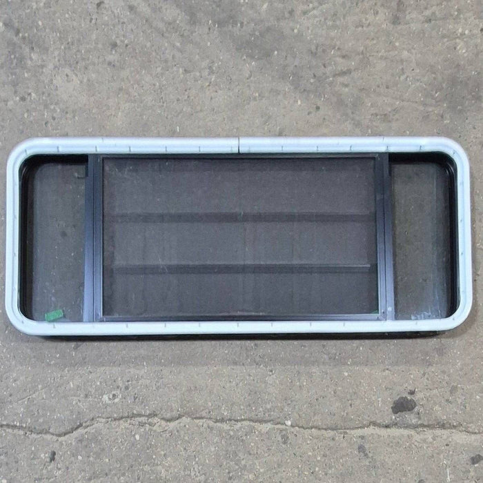 Used Black Radius Opening Window - 53 1/8" X 21 1/4" X 1 7/8"