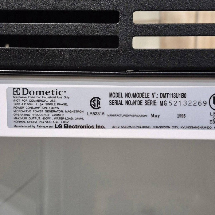 Used Dometic RV Microwave - 23.375" x 16.25" x 15.5" - DMT113U1B0