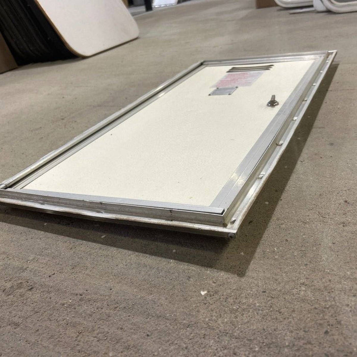 Used Square Corner Propane door - 30.75 X 14.0 X .75