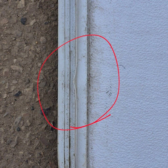 Used Radius Propane/ Battery Cargo Door - 59 5/8" X 29 3/4" X 1"