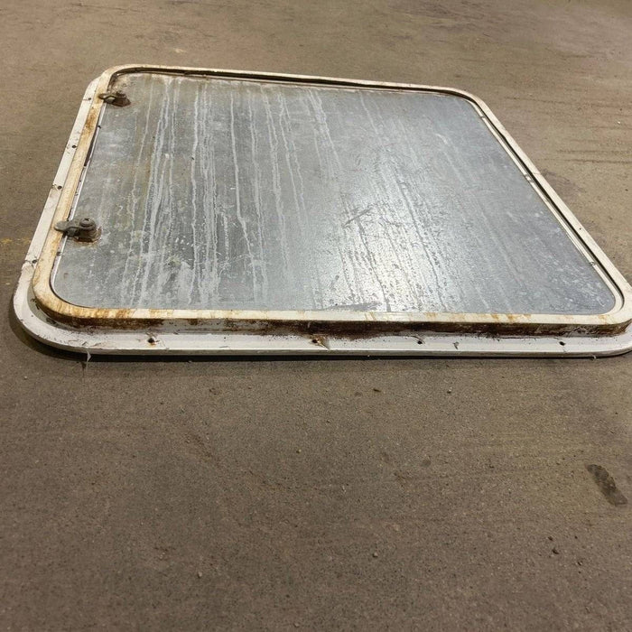 Used Radius Corner Cargo Door - 23.5 X 23.75 X 0.75