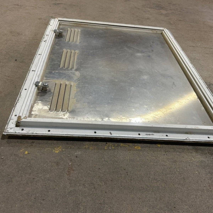 USED Square Corner Propane cargo door - 25.25 X 19.75 X 0.625