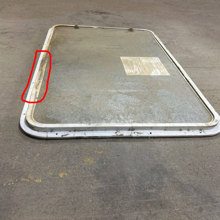 Used Radius Cornered Propane/Cargo Door - 35.75 X 23.75 X 0.75