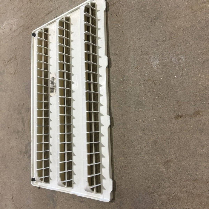 Used Dometic Air Intake Side Refrigerator Vent, Yellowed, No Frame - 3102277.021