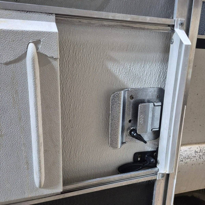 Used RV Radius Entry Door - 72" X 27 1/2"