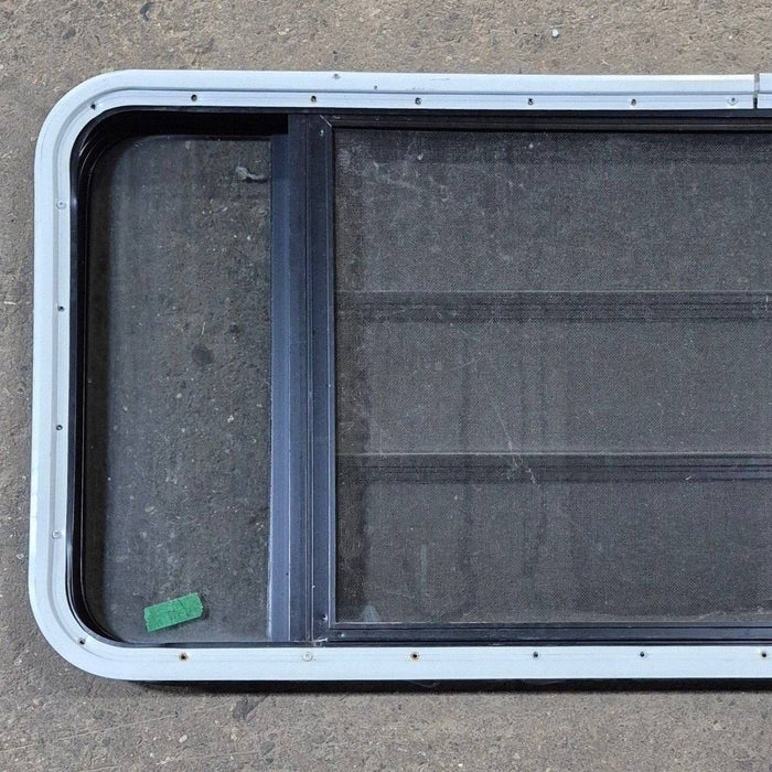 Used Black Radius Opening Window - 53 1/8" X 21 1/4" X 1 7/8"