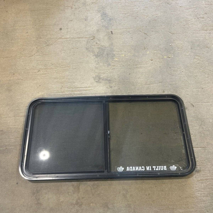 Used Black Radius Opening Window - 47.75 X 23.875 X 1.75