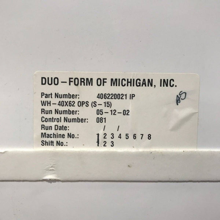 Used RV Bath Tub Surround - 62.0" x 39.50" x 23.25" - Photo 6