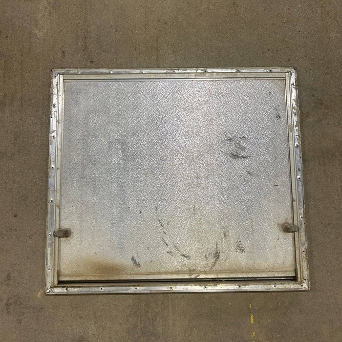 USED Square Corner Propane cargo door - 28.75 X 25.25 X 0.875