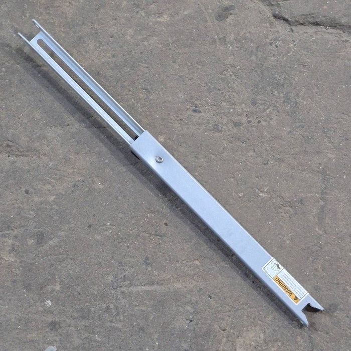 Used Dometic Awning Adjustable Pitch Arm, Silver, 15 7/8" to 25 1/8" - 9100 Series