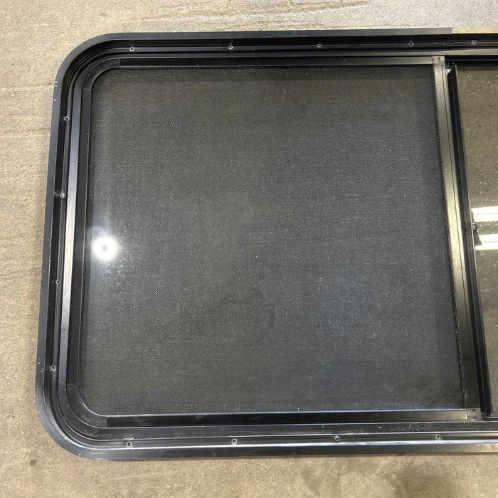 Used Black Radius Opening Window - 47.75 X 23.875 X 1.75