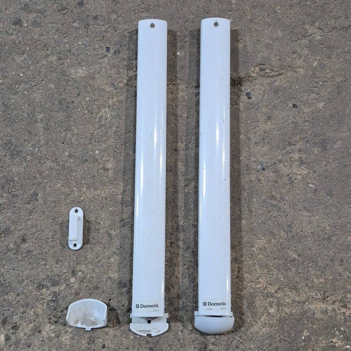 Used Dometic/ A&E Deluxe Plus Window Awning, White Hardware, 3' - 85604HF.0360-B
