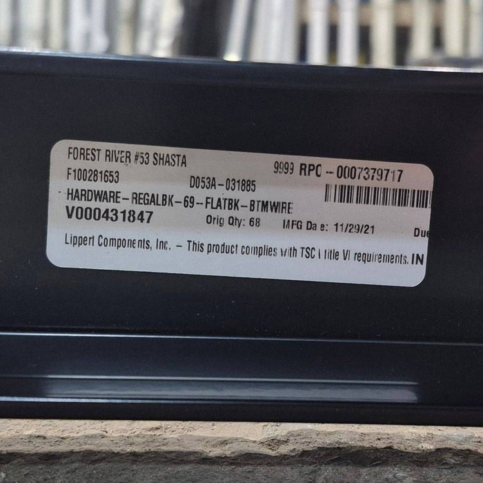 Used Lippert Awning Arm, Idler (Rear), Black, 69" - 281154