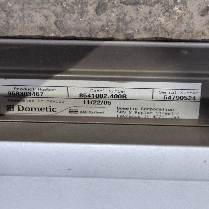Used Dometic Awning Arm, Idler (Rear) Non-Powered, Silver (Satin), 65 1/2" - WeatherPro , 8541002.400