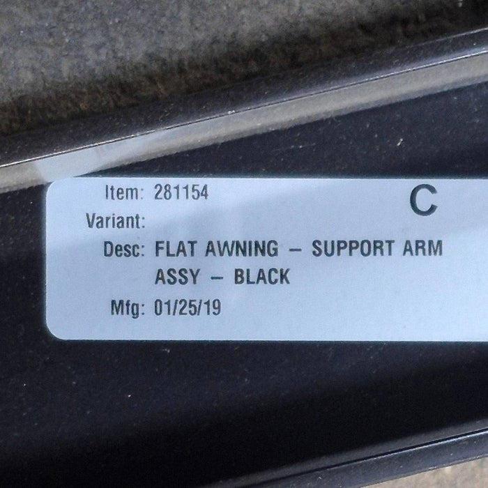 Used Lippert Awning Arm, Idler (Rear), Black, 69" - 281154