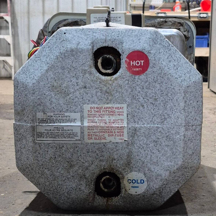 Used Complete Suburban Hot Water Heater, 6 Gallon - SW6D - 12.5 X 12.5 X 18.75
