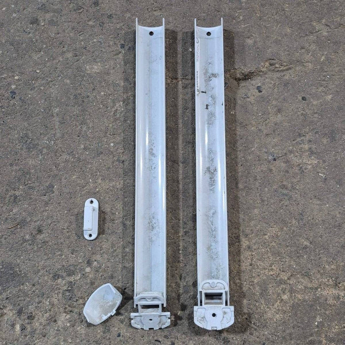 Used Dometic/ A&E Deluxe Plus Window Awning, White Hardware, 3' - 85604HF.0360-B