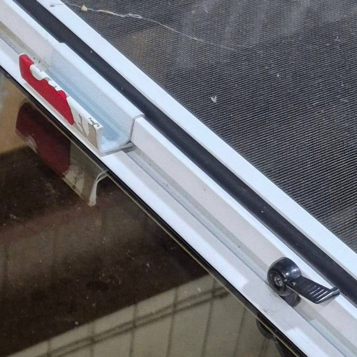Used White Radius Opening Window - 57 1/4" X 24 1/2" X 2"